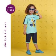 تیشرت شلوارک پسرانه کد 1159.1