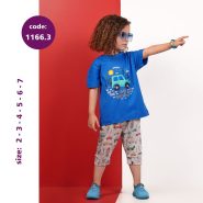تیشرت شلوارک پسرانه کد 1166.3