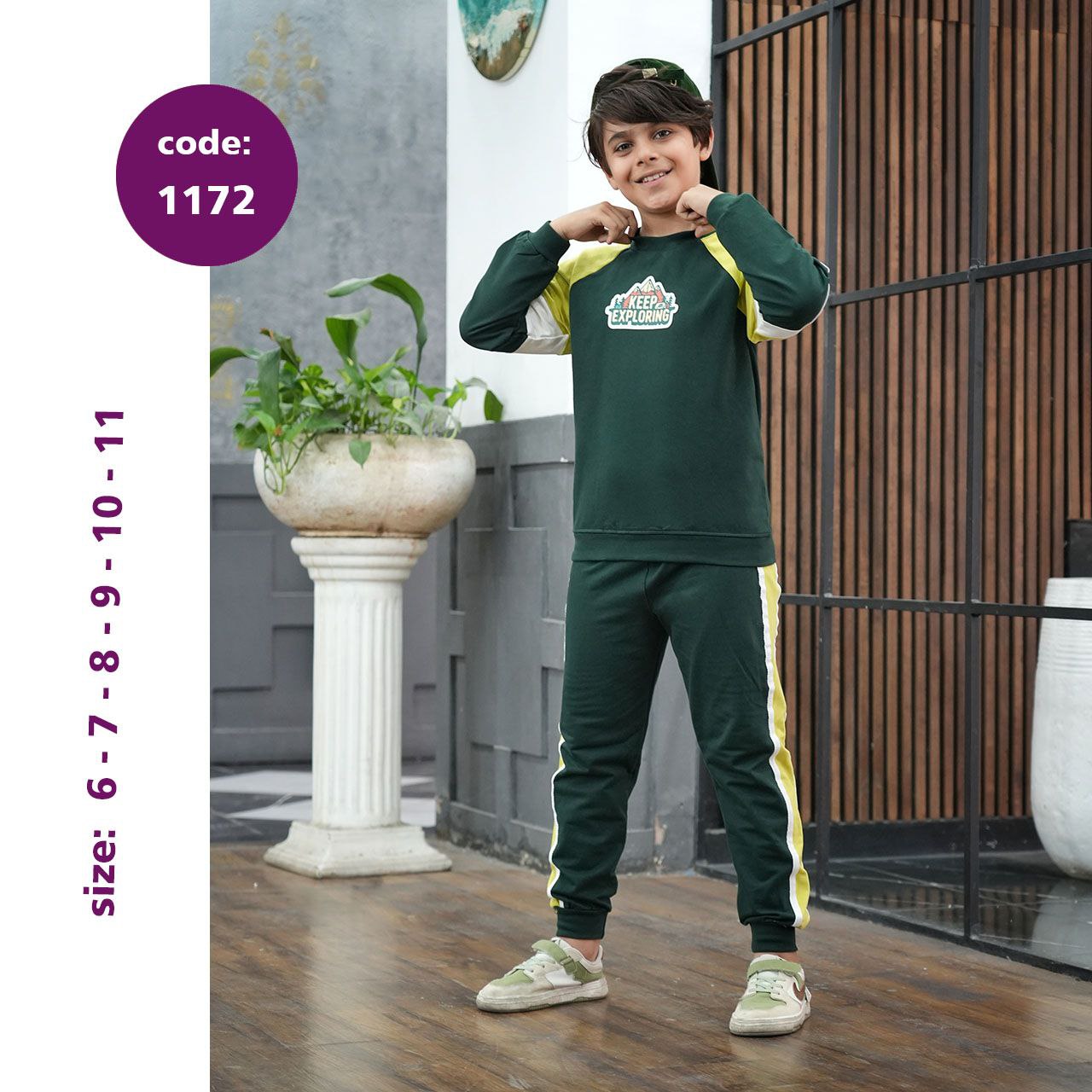 بلوز شلوار پسرانه کد 1172 بلوز شلوار پسرانه کد 1172