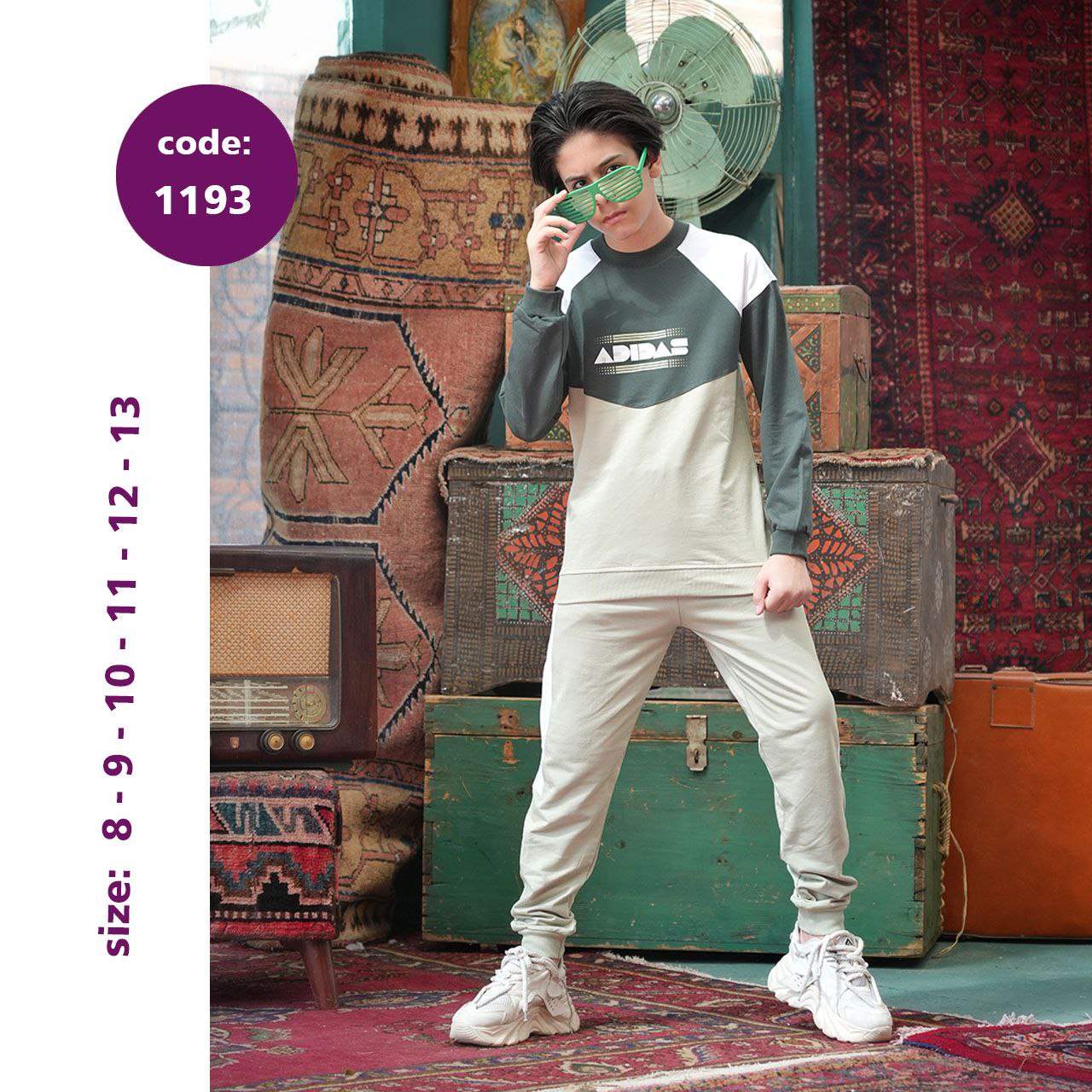 بلوز شلوار پسرانه کد 1193 بلوز شلوار پسرانه کد 1193
