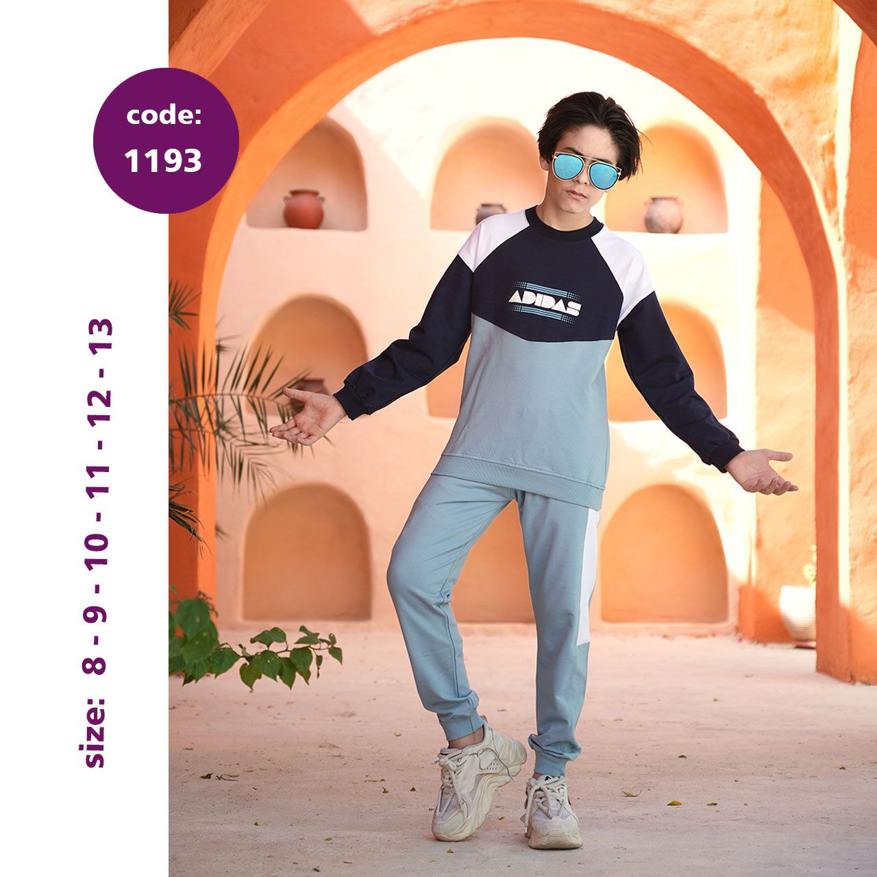 بلوز شلوار پسرانه کد 1193 بلوز شلوار پسرانه کد 1193