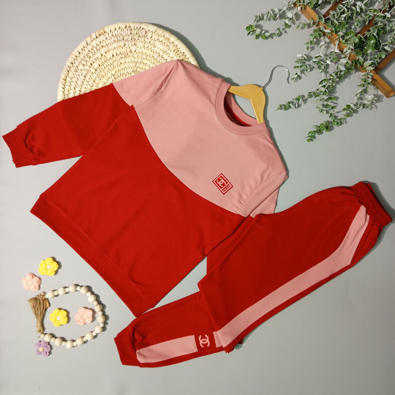 بلوز شلوار دخترانه تن زین- کد 1194 بلوز شلوار دخترانه تن زین- کد 1194