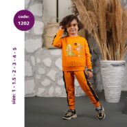 بلوز شلوار پسرانه تن زین- کد 1202