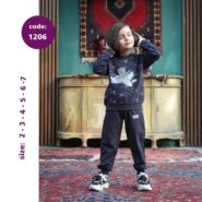 بلوز شلوار پسرانه تن زین- کد 1206