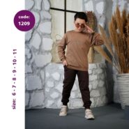 بلوز شلوار پسرانه تن زین- کد 1209