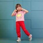 تیشرت شلوار دخترانه کد 996.2