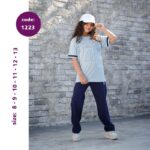 تیشرت شلوار دخترانه اسپرت کد 1223