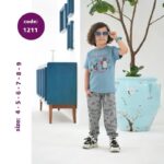 تیشرت شلوار پسرانه کد 1211