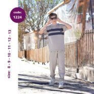 تیشرت شلوار پسرانه کد 1224