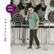 تیشرت شلوار پسرانه کد 1216