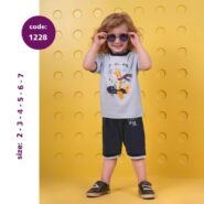 تیشرت شلوار پسرانه کد 1228