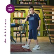 تیشرت شلوارک پسرانه کد 1235