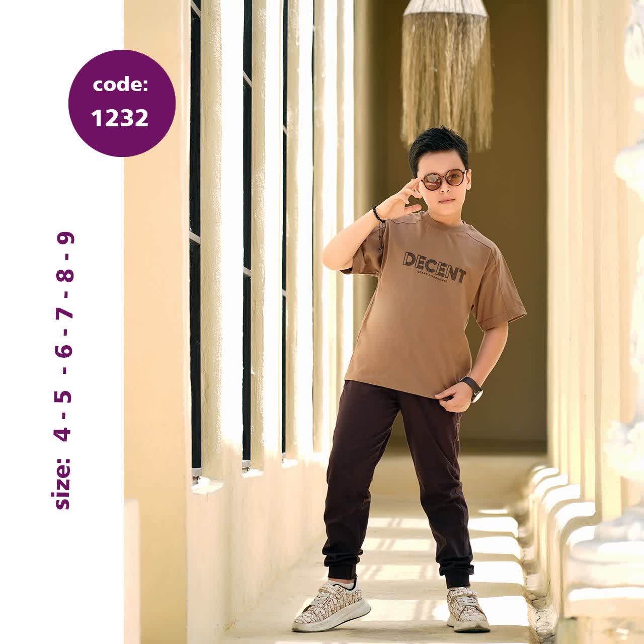 تیشرت شلوار پسرانه کد 1232 تیشرت شلوار پسرانه کد 1232