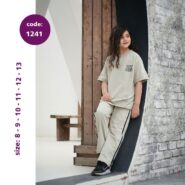 تیشرت شلوار دخترانه کد 1241