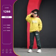 بلوز شلوار پسرانه پاییزه کد ۱۲۶۶ تن زین